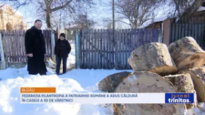 Federația Filantropia a Patriarhiei Române a adus căldură în casele a 50 de vârstnici