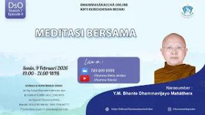 Meditasi Bersama || Bhikkhu Dhammavijayo Mahāthera
