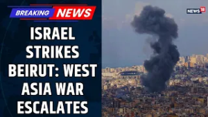 Beirut Under Heavy Israeli Bombardment | War Escalates in West Asia | Israel Lebanon Conflict