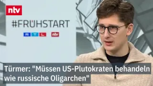 Türmer: "Müssen US-Plutokraten behandeln wie russische Oligarchen" | ntv