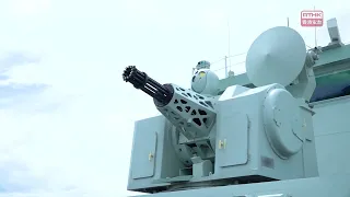 解放軍在中國黃岩島領海領空及周邊海空域開展戰備警巡