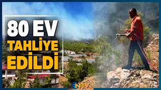 Breaking News: Fire in Mersin! Flames Approach Homes, Emergency Evacuations Underway | NTV