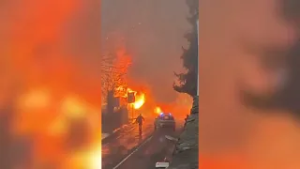 Esplodono bombole ossigeno trasportate da camion nell'Aretino. Tre feriti