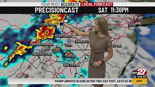 Summer's Saturday Morning Forecast Update