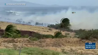 Evacuation order issued for Olowalu Village due to brush fire