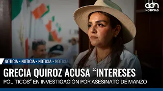 Grecia Quiroz Alleges "Political Interests" in Carlos Manzo Murder Investigation