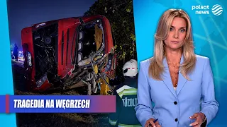 Polish bus accident in Hungary. 12 people dead