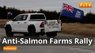 "Abby Says No" Community Campaign Against Salmon Farming in Falklands