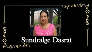 Death Announcement - Sundralge Dasrat