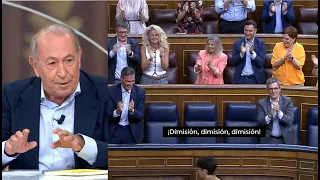 Marhuenda y Redondo, críticos con la sonrisa "de hiena" de Pedro Sánchez en el Congreso