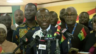 Minority Leader Press Conference following the boycott of nominees of the Supreme Court vetting.
