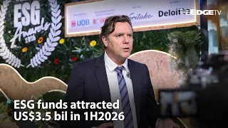 ESG funds attracted US$3.5 bil in fund flows for 1H2026