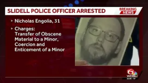 Slidell Police Department Corrections Officer arrested, accused of child coercion