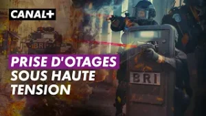 La B.R.I. en phase de négociation avec un preneur d'otages - B.R.I. Saison 2 - CANAL+