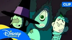 DOOMIES: ¡De incógnito en una fiesta de monstruos! 🧟‍♂️ | @disneychannelES