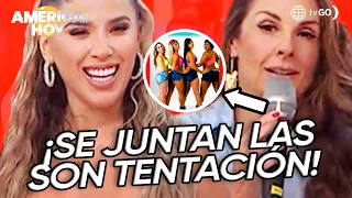 América Hoy: Yahaira Plasencia aclaró sobre el reencuentro de Son Tentación (HOY)