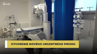 Otvorenie nového urgentného príjmu