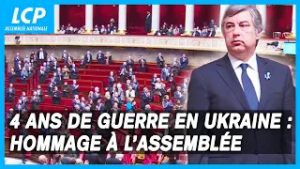 4 ans de guerre en Ukraine : Hommage à l'Assemblée nationale - 24/02/2026
