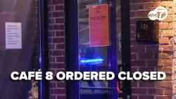 Café 8 ordered closed after shooting wounds National Guard member