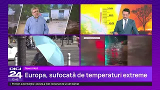 Europe suffocating under extreme temperatures. Bogdan Antonescu explains