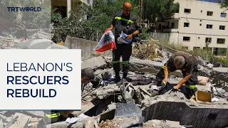 Lebanon's civil defence rebuilds after months of Israeli strikes
