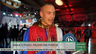 Bokser Ahmed Krnjićosvojio WBC internacionalnu silver titulu