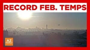 Record-breaking heat keeps up in Phoenix area