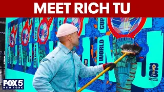 Meet the artist behind the official NYC/NJ FIFA World Cup 2026 poster