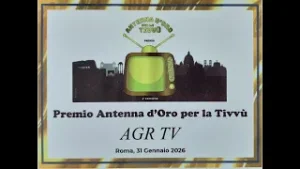 AGRTV premiata in Campidoglio | Antenna d’Oro per la Tivvù 2026