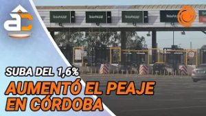 Aumentó el TELEPEAJE en Córdoba: cómo quedan los precios