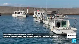 French fishermen to end blockades over fuel prices • FRANCE 24 English