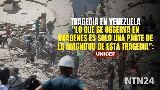 "What you see in these images is only a fraction of the scale of this tragedy": UNICEF Venezuela