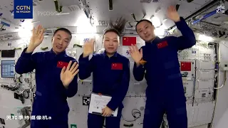 Урок с орбиты: экипаж миссии «Шэньчжоу-23» провёл занятие для школьников Сянгана и Аомэня