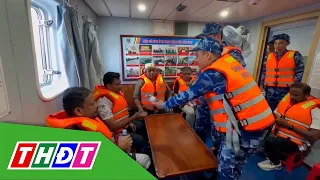 70 tourists safely brought from Hon May Rut Ngoai to Phu Quoc Island | THDT