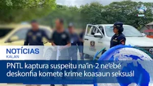 PNTL kaptura suspeitu na’in-2 ne’ebé deskonfia komete krime koasaun seksuál
