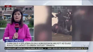 Ilaria Salis szélsőbaloldali agresszorok helyett az olasz miniszterelnököt és Orbán Viktort támadta