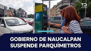 Naucalpan government temporarily suspends parking meters in Zona Azul