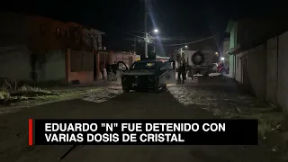 Detienen a hombre con seis dosis de presunto cristal en Gómez Palacio