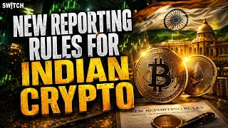 Crypto Market Pulse: New Reporting Rules for Indian Crypto।Top News of The Day।Powered by CoinSwitch