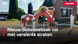 Nieuw-Schoonebeek decorates all streets for the folk festival