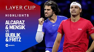 EPIC SHOWDOWN! 🙌 | Alcaraz & Mensik vs Bublik & Fritz | Day 1 | Laver Cup 2026 Extended Highlights