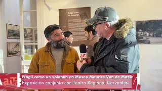Exposición Frágil como un Volantín en Museo Mauricio Van de Maele