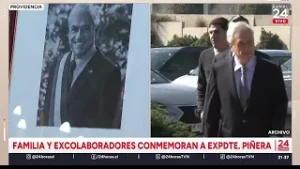 Conmemoran segundo año del fallecimiento del ex Presidente Piñera