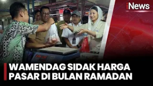 Wamendag Sidak Harga Pasar, Pemerintah Perketat Pantauan Hingga Lebaran | iNews Siang 6/3