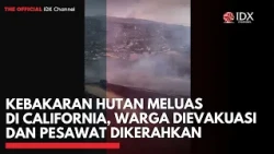 Kebakaran Hutan Meluas di California, Warga Dievakuasi dan Pesawat Dikerahkan | IDXC UPDATE