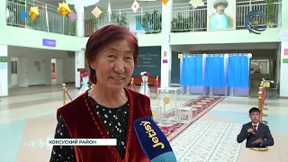 В Коксуском районе области Жетысу предвыборная агитация к Курултаю объединила жителей разных ...