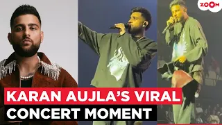 Karan Aujla Wins Hearts With SWEET Reaction After Fan Throws Jacket On Stage