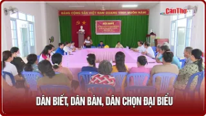 Dân biết, dân bàn, dân chọn đại biểu | CT-TDT