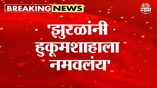 'झुरळांनी हुकूमशाहाला नमवलंय' Uddhav Thackeray on CJP Protest | Tiranga Jallosh