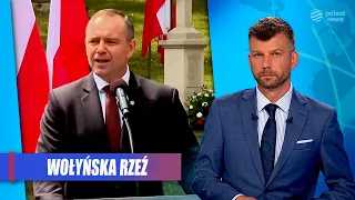 "They are the ones who should be in the pantheon." Nawrocki points to Ukraine's heroes